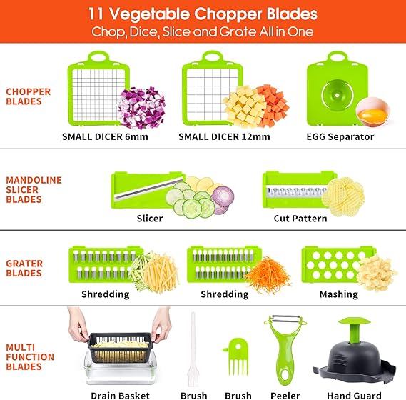 Multifunctional Vegetable Chopper