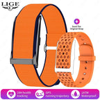 LIGE Smart Watch with Extra Straps – Stylish Fitness Tracker with Health Monitoring & GPS Sports Tracking