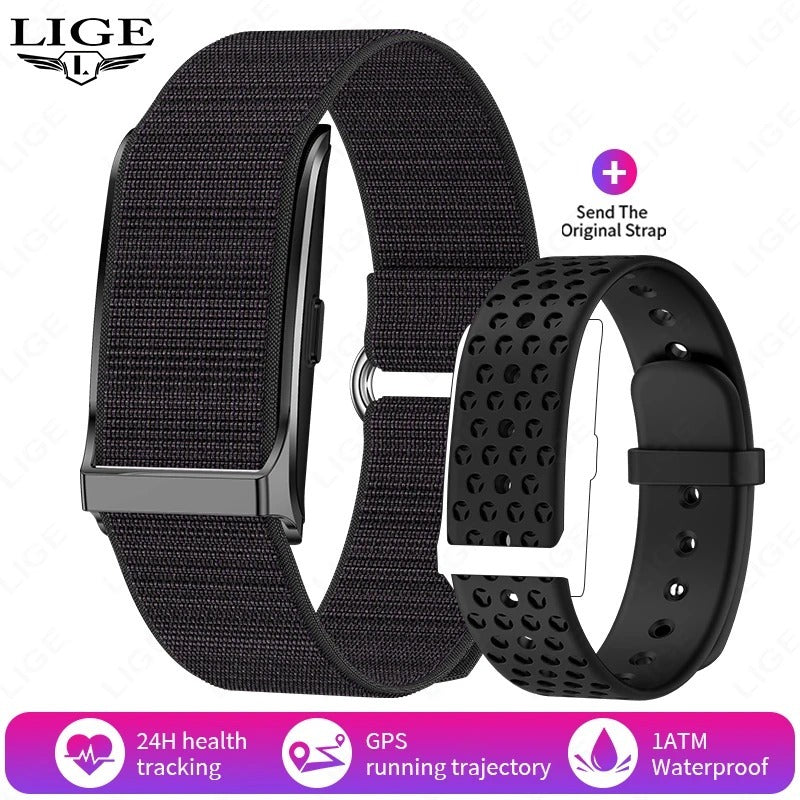 LIGE Smart Watch with Extra Straps – Stylish Fitness Tracker with Health Monitoring & GPS Sports Tracking